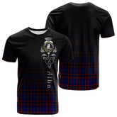 Home Modern Tartan Crest T-shirt - Alba Celtic Style
